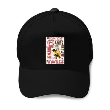 Discover JAMES BROWN Baseball Caps