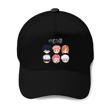 Discover Jujutsu Satoru Chibi 3D Baseball Caps