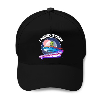 Discover Aliens I Need Space Funny Alien Astronomy Science Baseball Caps