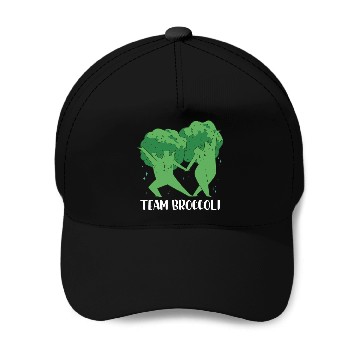 Discover Team Broccoli Lover Baseball Caps