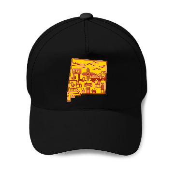 Discover Albuquerque Sunset - Breaking Bad - Baseball Caps