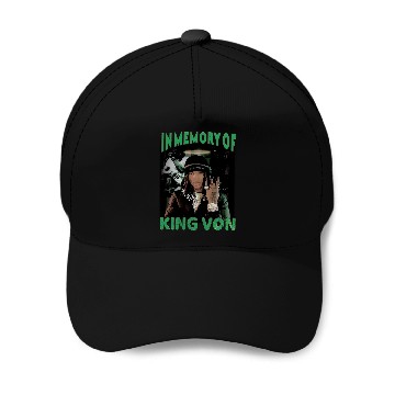 Discover King Von Baseball Caps