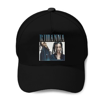 Discover Rihanna Rap Hip Hop 90s Retro Baseball Caps
