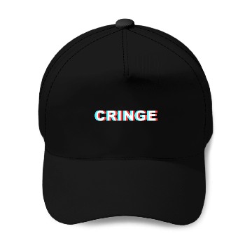 Discover Optical Illusion Cringe Baseball Caps