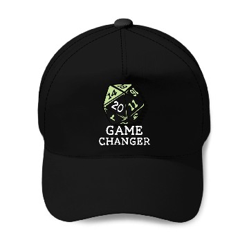 Discover Game Changer Baseball Caps