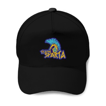 Discover Team Sparta Logo Baseball Caps