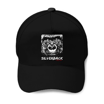 Discover Silverback Gorilla Baseball Caps