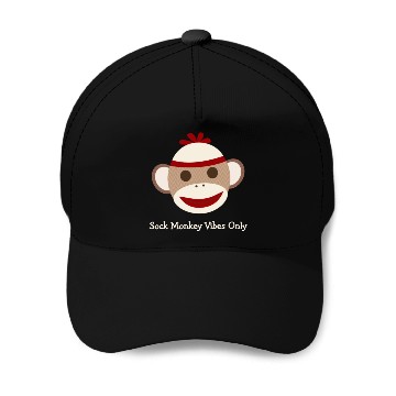 Discover Funny Sock Monkey Meme Gift Baseball Caps Baseball Caps