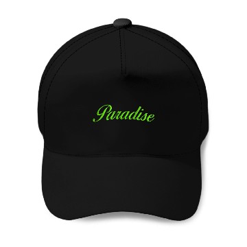 Discover paradise Baseball Caps