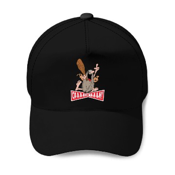 Discover Captain Caveman Baseball Caps