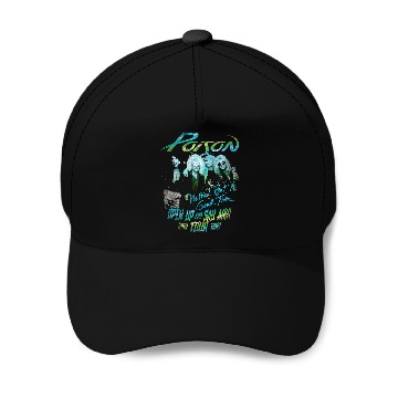 Discover Poison Tour Baseball Caps
