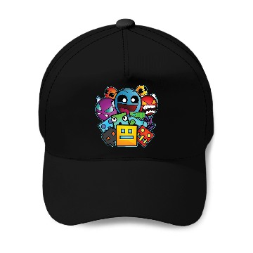 Discover Geometry Dash 2 Baseball Caps