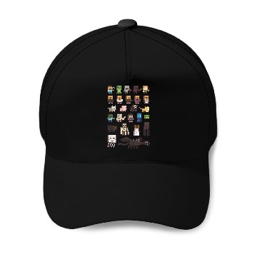 Discover Minecraft Character Baseball Caps