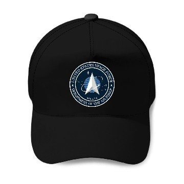 Discover Space Force Embroidered Patch Polo Baseball Caps