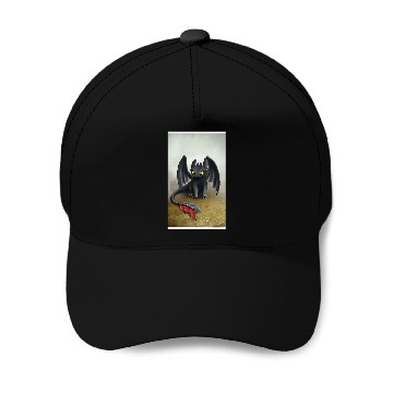 Discover Toothless Dragon Baseball Caps
