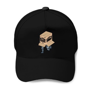 Discover Solid Snake Sneaking in Box - Metal Gear Solid Tie Dye Baseball Caps