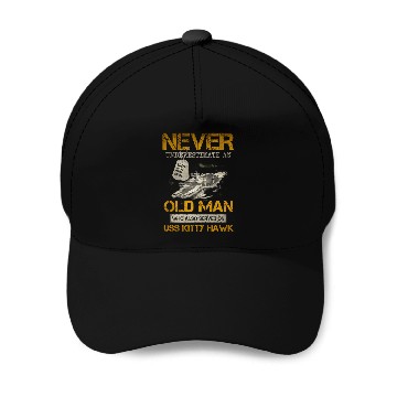 Discover USS Kitty Hawk CV 63 Baseball Caps