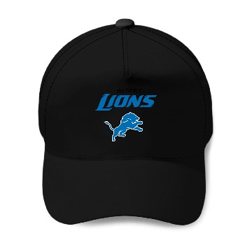 Discover Detroit Lions Logo Baseball Tees Baseball Caps