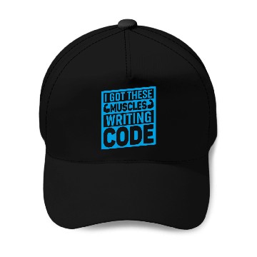 Discover Writing Code Coding IT Computer Science Programmer 1 Baseball Caps