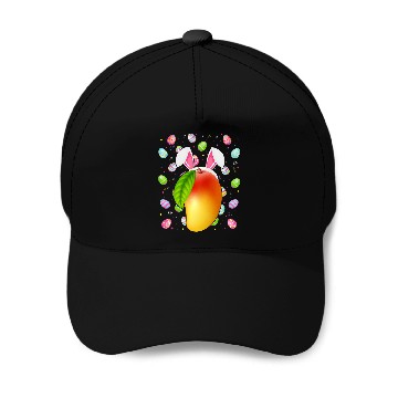 Discover Mango Fruit Lover Easter Egg Funny Mango Easter Sunday Baseball Caps