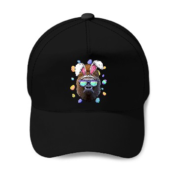 Discover Gorilla Easter Bunny Ears Funny Easter Eggs Hunting Baseball Caps
