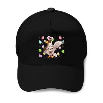 Discover Hawk Bird Lover Easter Egg Funny Hawk Easter Sunday Zip Baseball Caps