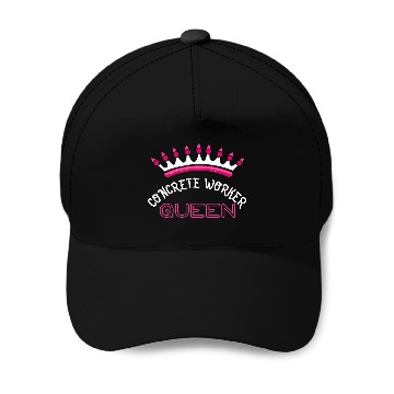 Discover Concrete Worker Queen Construction Baseball Tees Baseball Caps