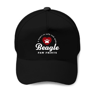 Discover Beagle Paw Prints Beagle Baseball Tees Baseball Caps