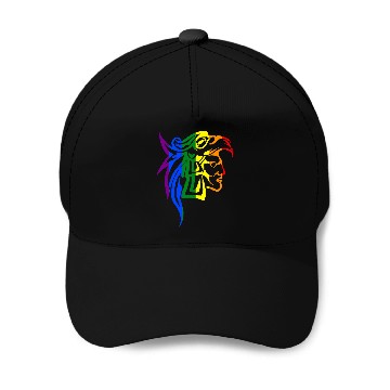 Discover Hispanic LGBTQ Pride Aztec Eagle Warrior Baseball Caps