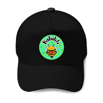 Discover Habibti Cute Bumblebee design Baseball Tees Baseball Caps