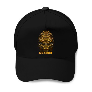 Discover Aztec Warrior King Mexican Native Art Mayans 11 Baseball Tees Baseball Caps