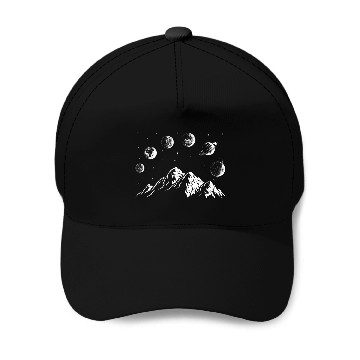 Discover Celestial Mountains Landscape Mountaineer Baseball Tees Baseball Caps