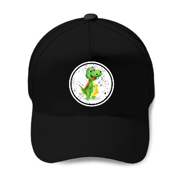 Discover Dinosaur Grunge vintages Circle Cute 1 Baseball Tees Baseball Caps