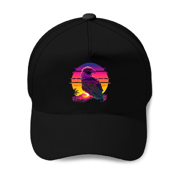 Discover Retro Aesthetic Hawk 1 Baseball Tees Baseball Caps