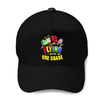 Discover Flying Into 4th Grade Ladybug Back To School First Day Cute Baseball Tees Baseball Caps