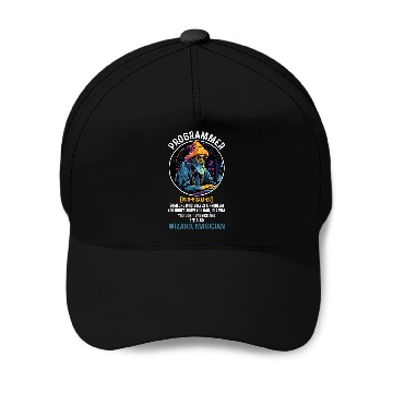 Discover Funny Programmer Definition Coding Tech Software Engineers Baseball Tees Baseball Caps
