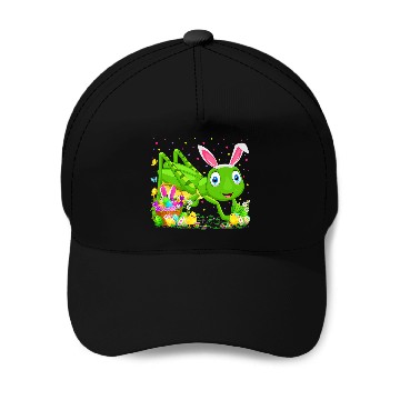Discover Grasshopper Easter Egg Hunting Easter Sunday Baseball Caps