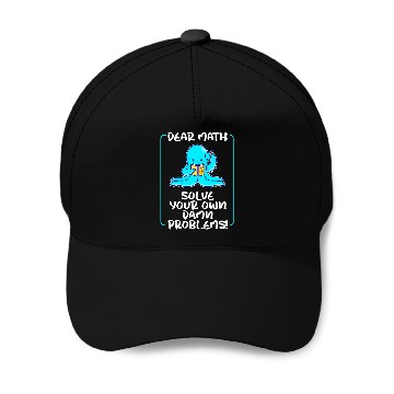 Discover Octopuss Lover Dear Math Solve Your Own Problems Octopus Baseball Tees Baseball Caps