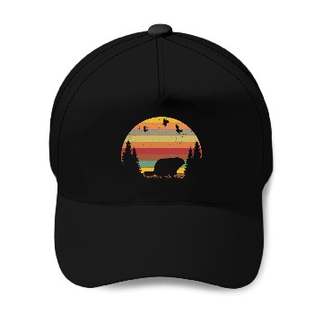 Discover Marmot Retro Groundhog vintages 2 Baseball Caps