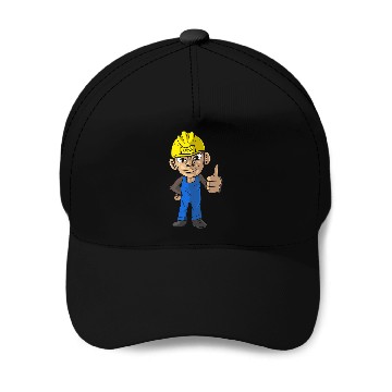 Discover Construction Manager Builder Monkey Construction Worker Baseball Caps