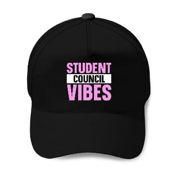 Discover Student Council Vibes 1 Baseball Caps