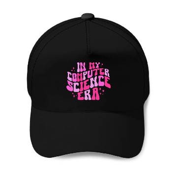Discover Computer Science Era Retro Programmer Geekery Coding Baseball Caps