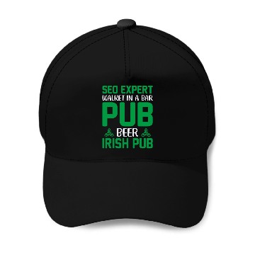 Discover Seo Expert Walket In A Bar Pub Beer Computer Science Coder Baseball Tees Baseball Caps