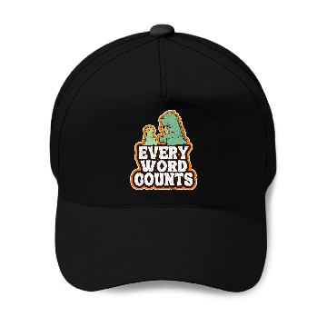 Discover Every Word Counts Speech Language Pathologist Speech Therapy Baseball Caps