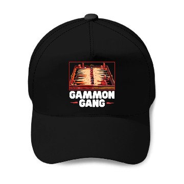 Discover Backgammon Player Strategy Board Game Dice Game Baseball Caps