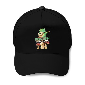 Discover Frog Toad Mushroom Cottagecore Baseball Tees Baseball Caps