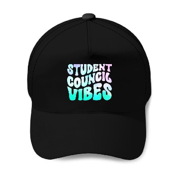 Discover Student Council Vibes Baseball Tees Baseball Caps