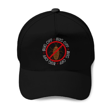 Discover Bug Off Pest Control Exterminator Baseball Caps