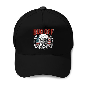 Discover Bug Off Exterminator Pest Control Technician Controller Baseball Tees Baseball Caps