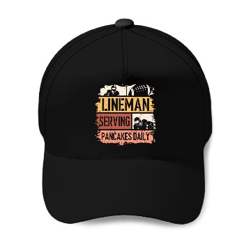 Discover Lineman 1 Baseball Caps
